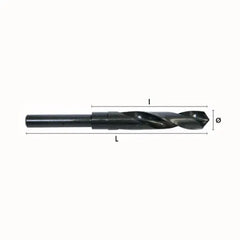HEPYC DRILLS Hepyc 1-1/8" HSS Reduced Shank Drill DIN 338