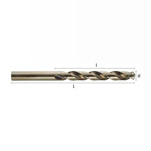 HEPYC DRILLS Hepyc 10mm HSS-Co Jobber Drill Bit – DIN 338