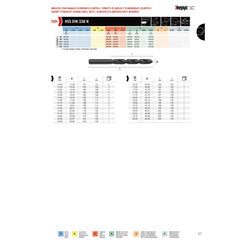HEPYC DRILLS Hepyc 3.70mm HSS Jobber Drill Bit DIN 338