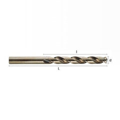 HEPYC DRILLS Hepyc 6.5mm HSS-Co Jobber Drill Bit – DIN 338