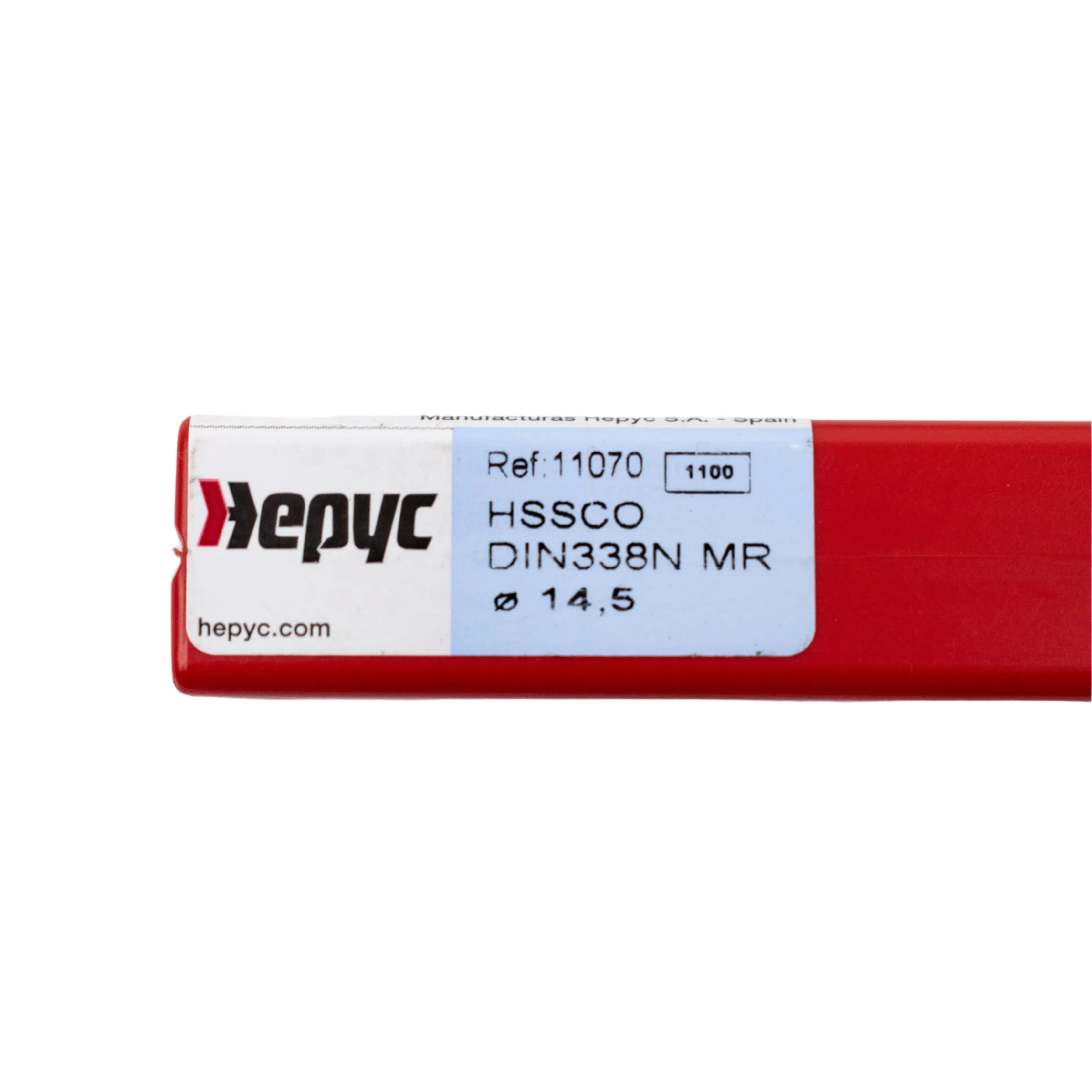 HEPYC DRILLS Hepyc DIN338N – 14.5mm HSSE-Co Cobalt Jobber Drill Bit