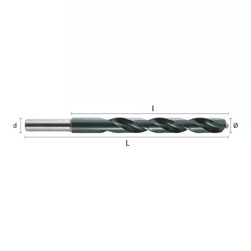 HEPYC DRILLS Hepyc Drill HSS DIN338N 22.50mm – Reduced Shank