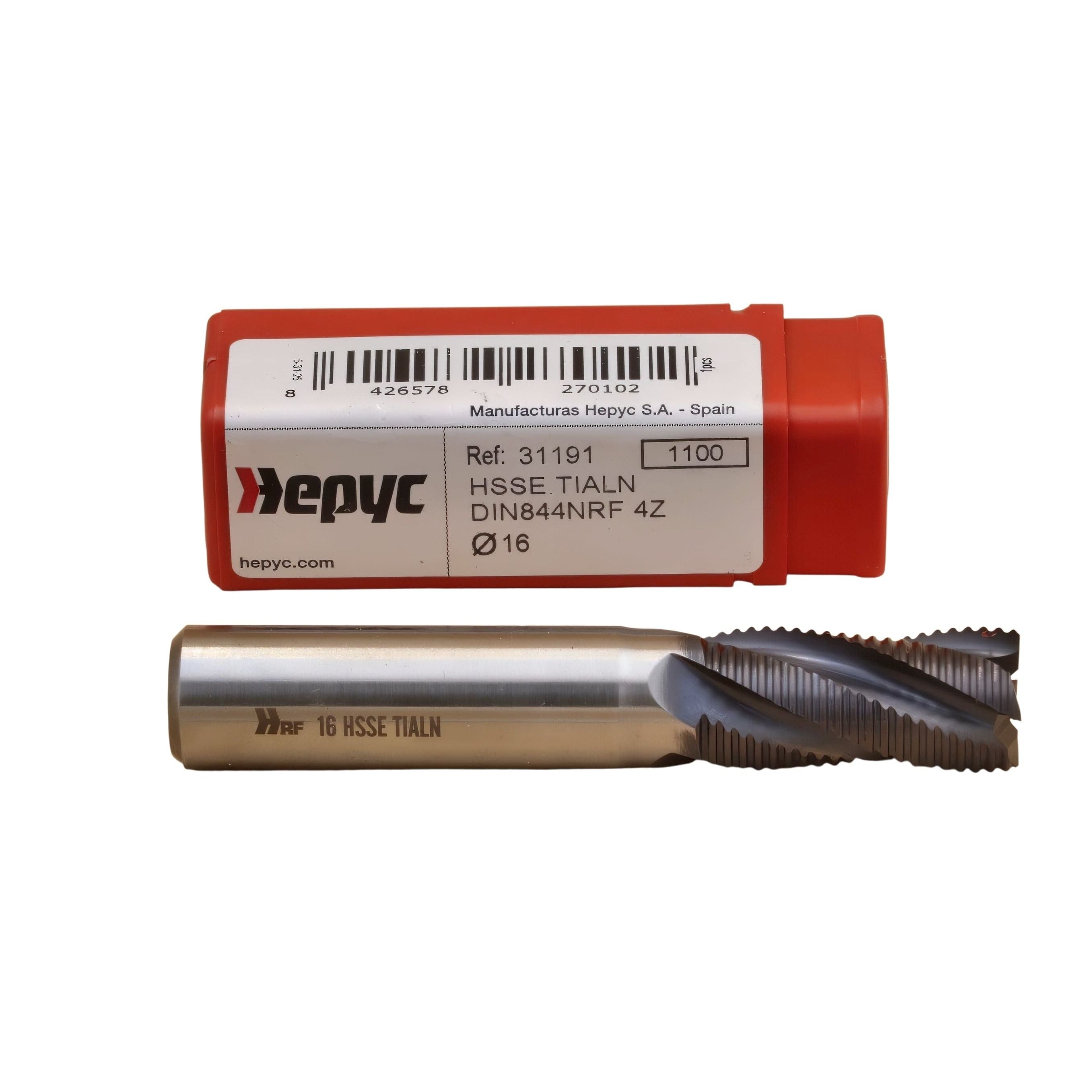 HEPYC ENDMILL Hepyc HSSE End Mill DIN 844NRF