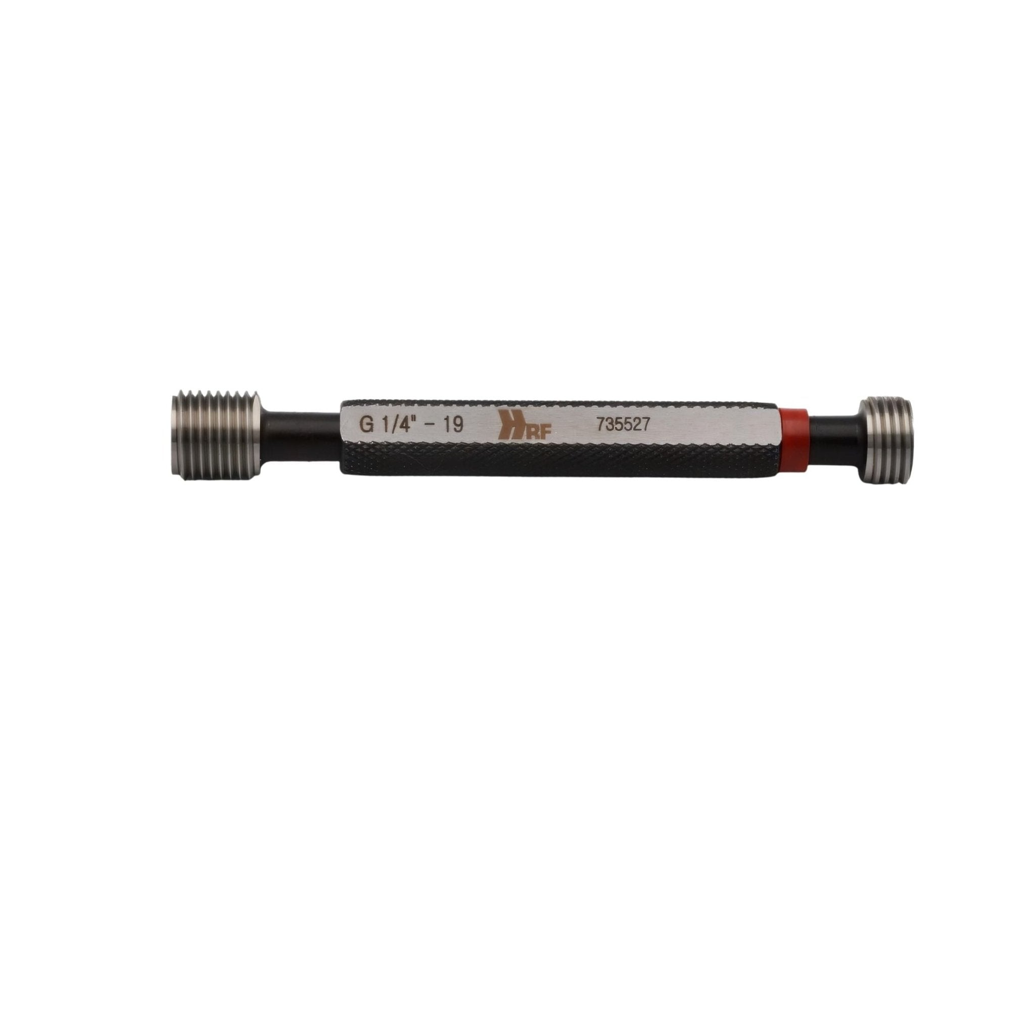 Hepyc GO / NO GO Thread Plug Gauge G 1/4-19 ISO228-2 - Twin Eagle Imports