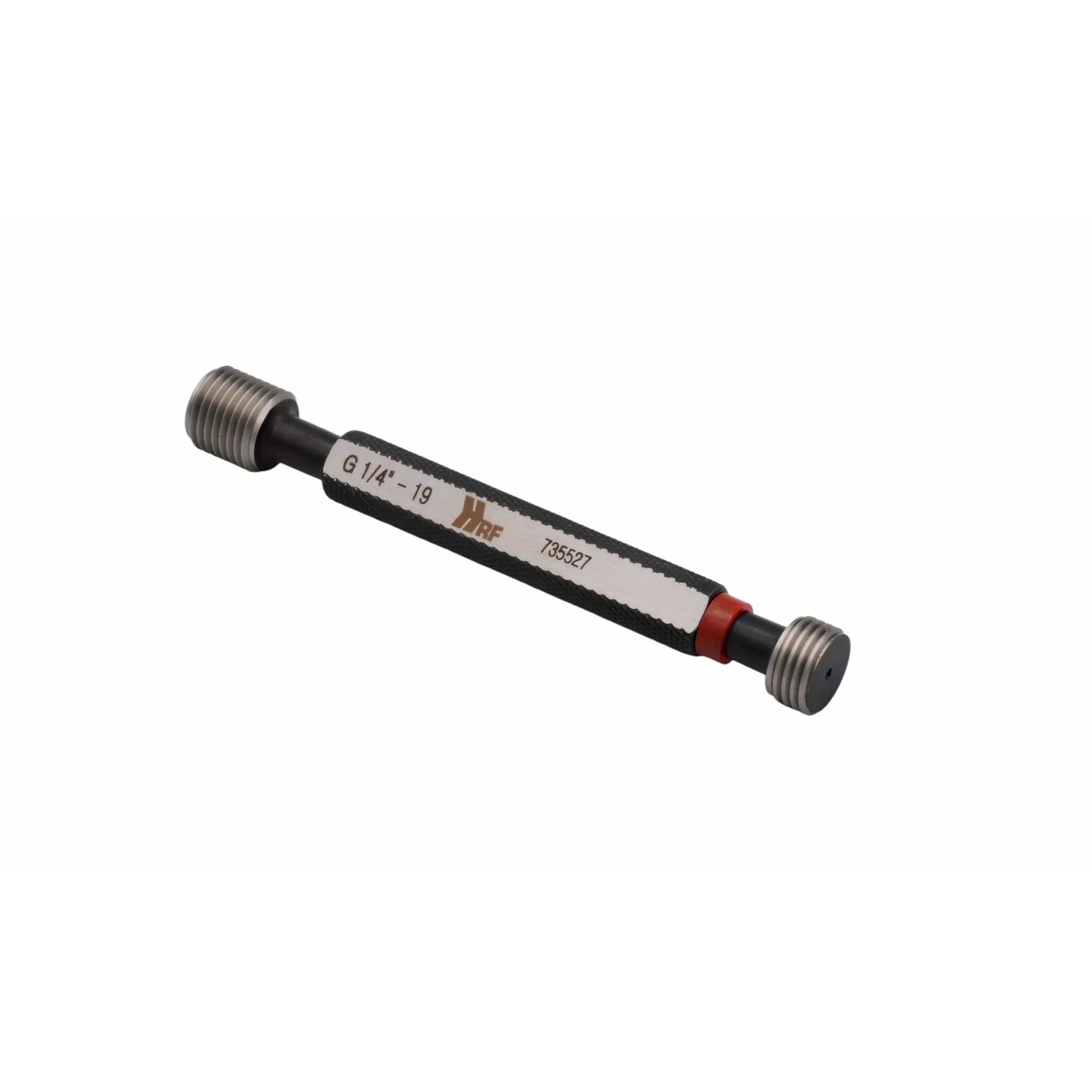 Hepyc GO / NO GO Thread Plug Gauge G 1/4-19 ISO228-2 - Twin Eagle Imports
