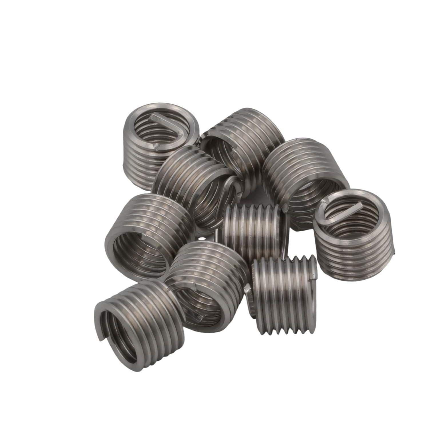 HEPYC INSERTS 10 pcs Hepyc Stainless Steel Thread Insert M8 x 1.25 1.5D DIN 8140 6H