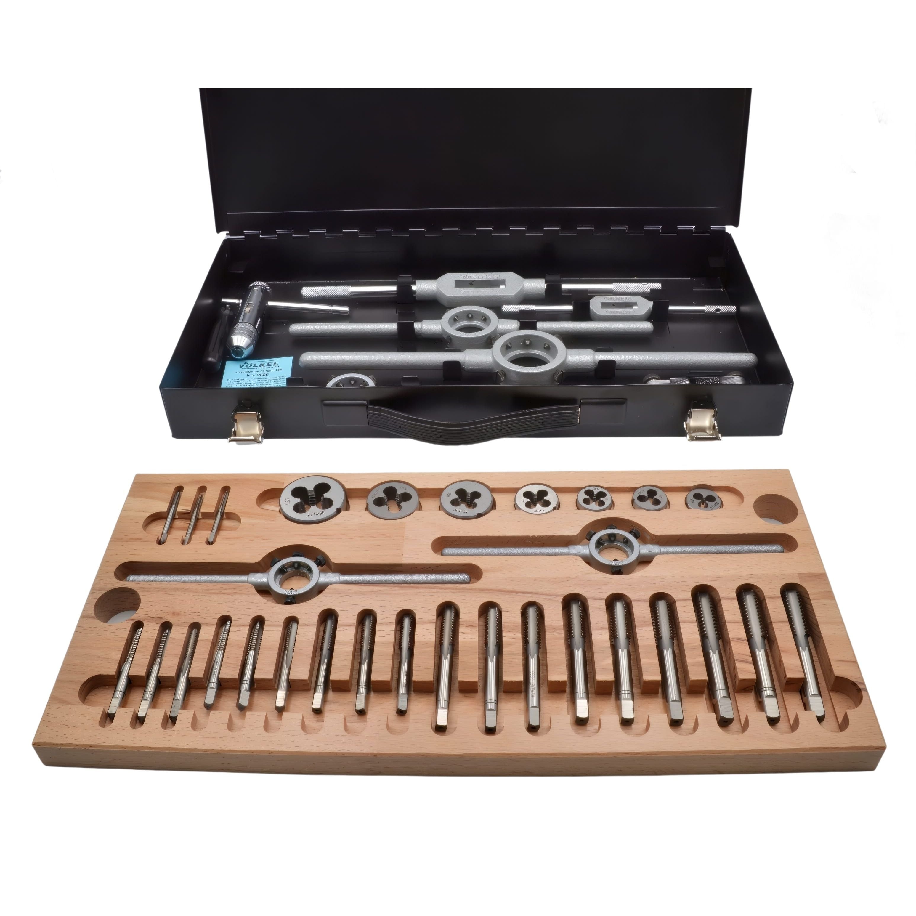 HEPYC Taps & Dies HEPYC Series 2815 HSS 1/8"–1/2" HSS BSW Tap & Die Set