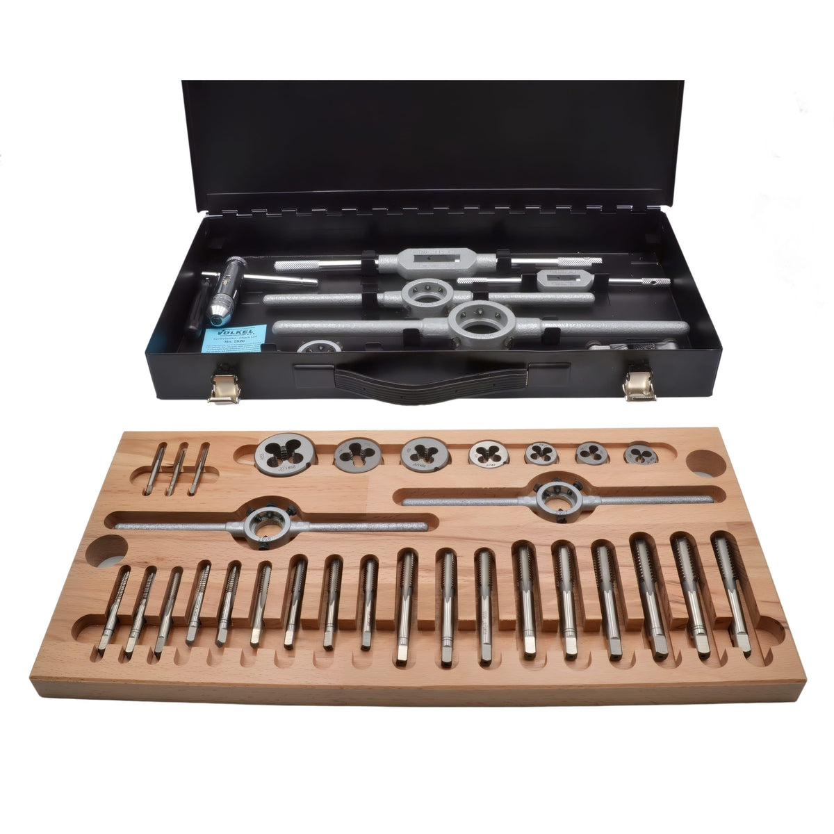 HEPYC Taps & Dies HEPYC Series 2815 HSS 1/8"–1/2" HSS BSW Tap & Die Set