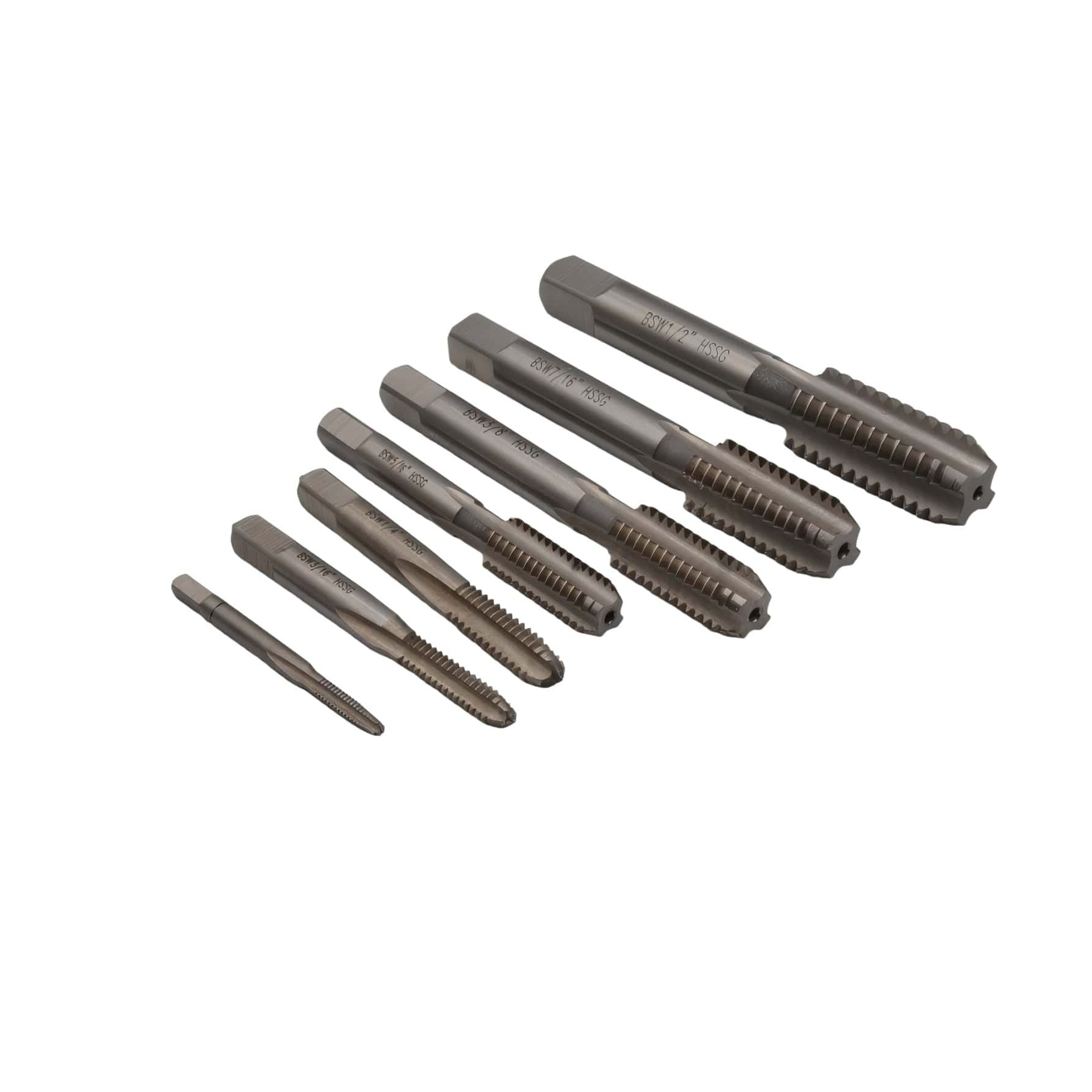 HEPYC Taps & Dies HEPYC Series 2815 HSS 1/8"–1/2" HSS BSW Tap & Die Set