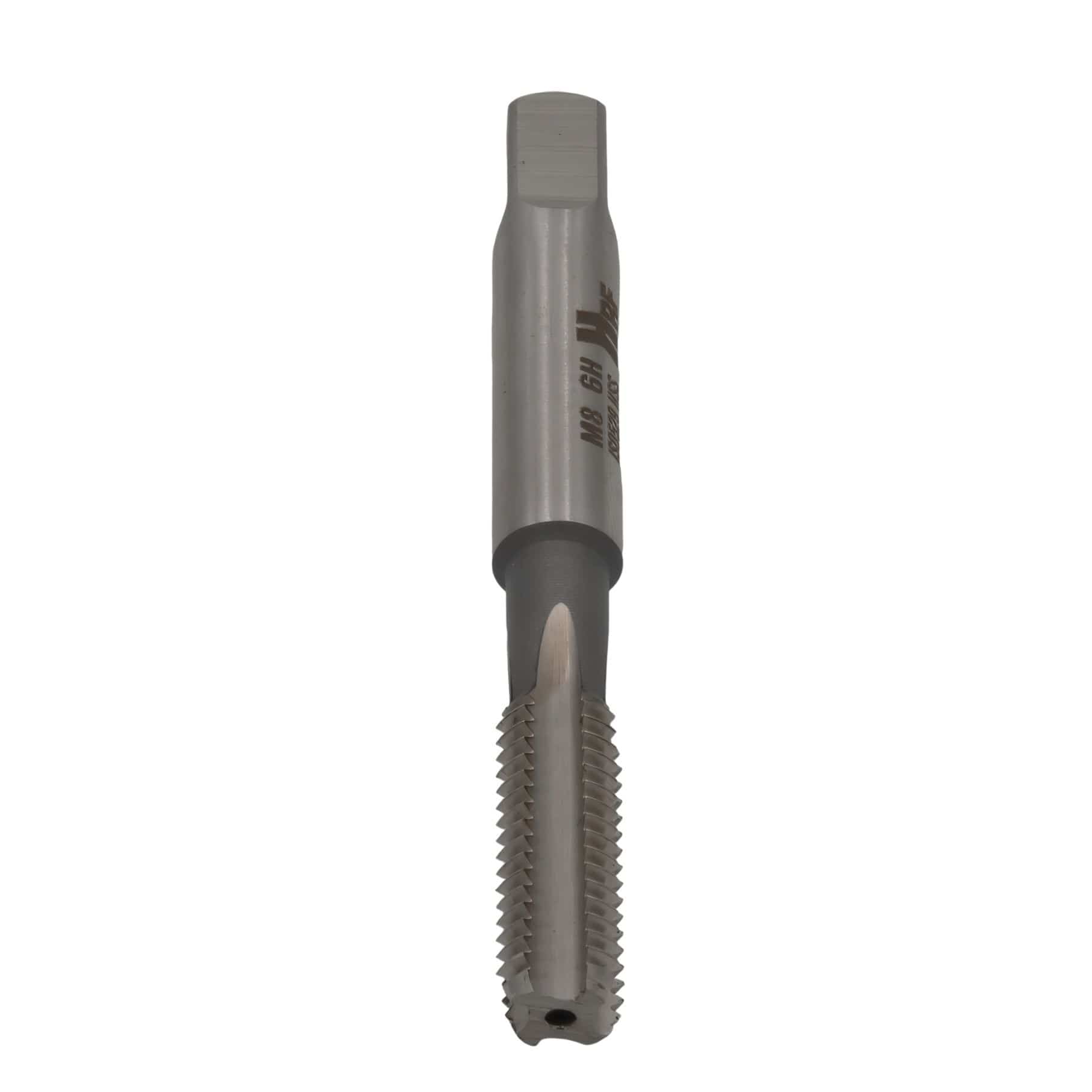 HEPYC TAPS Hepyc 23250 – M8 x 1.25mm HSS ISO529 Straight Flute Hand Tap 6H Bottoming