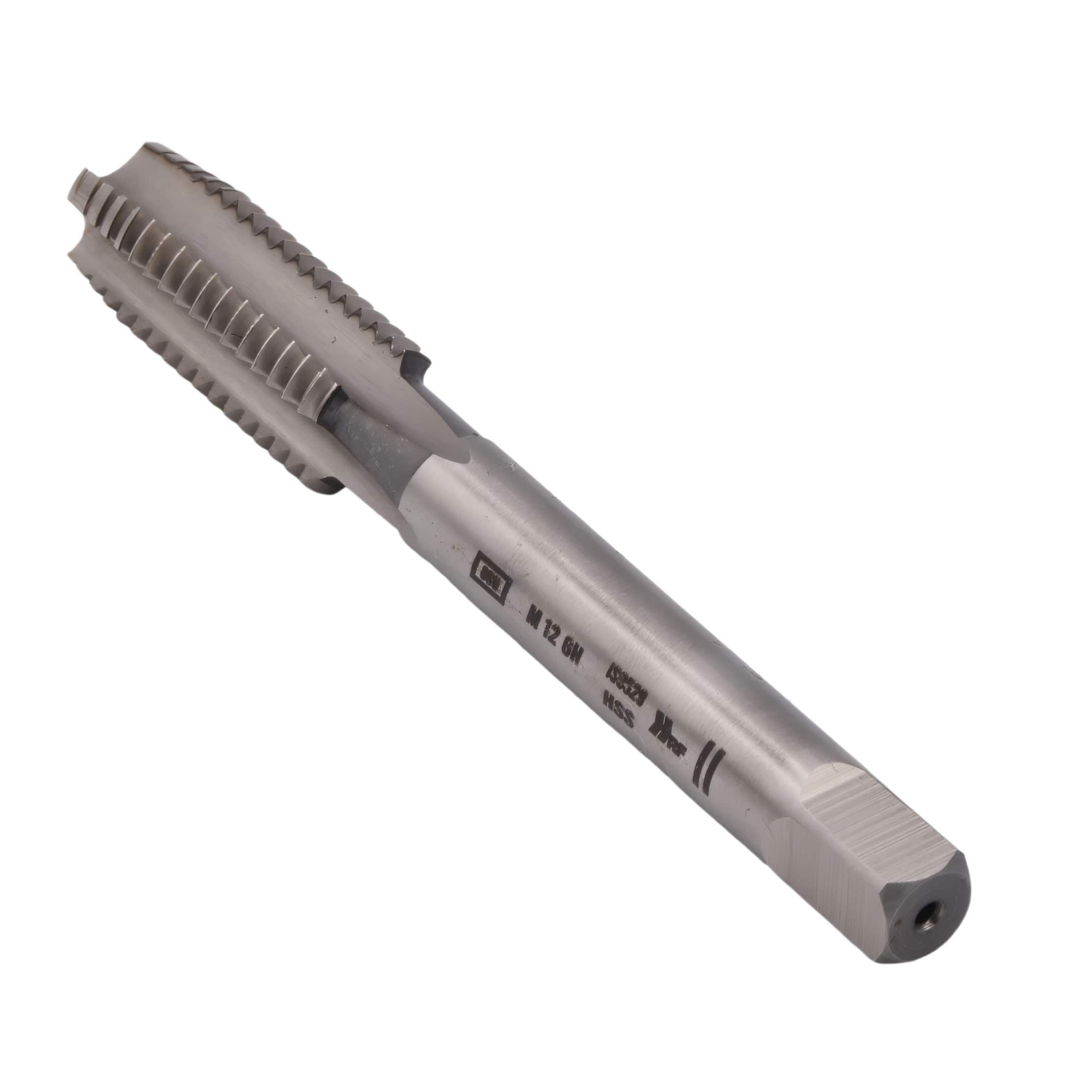 HEPYC TAPS Hepyc 23252 - HSS Straight Flute Short Hand Tap (Intermediate) M12 x 1.75mm