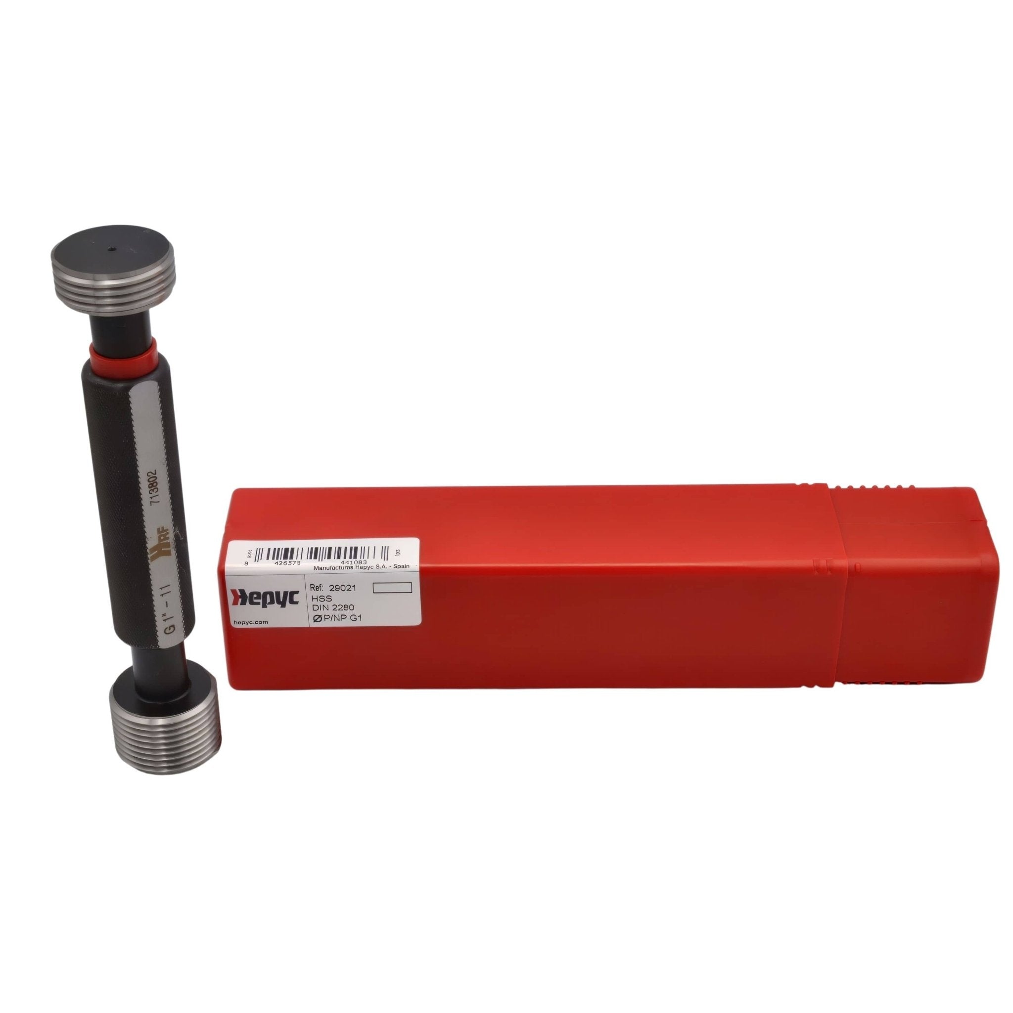 HEPYC Thread GO NOGO Plug Gauge 1"-11 BSPF Series 29021 - Twin Eagle Imports