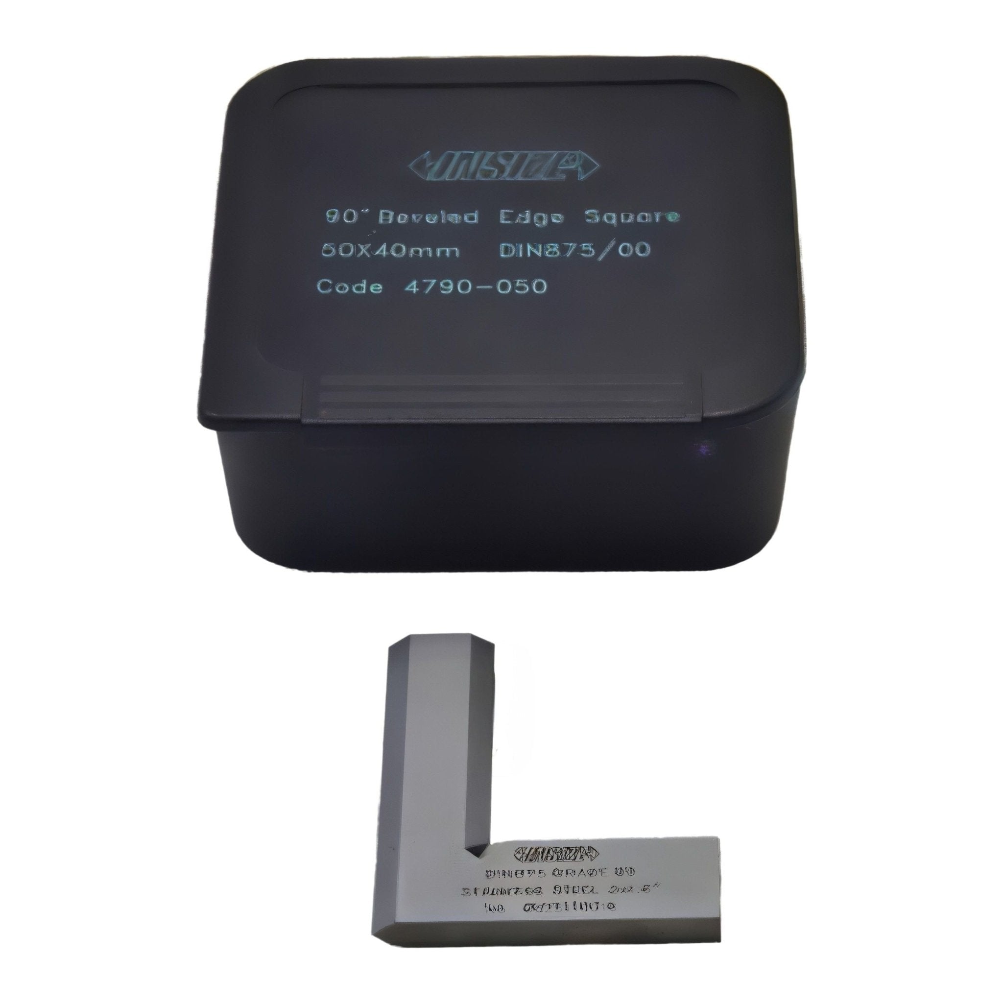 Insiz Beveled Edge Square 50×40 mm Grade 00 Series 4790-050 - Twin Eagle Imports