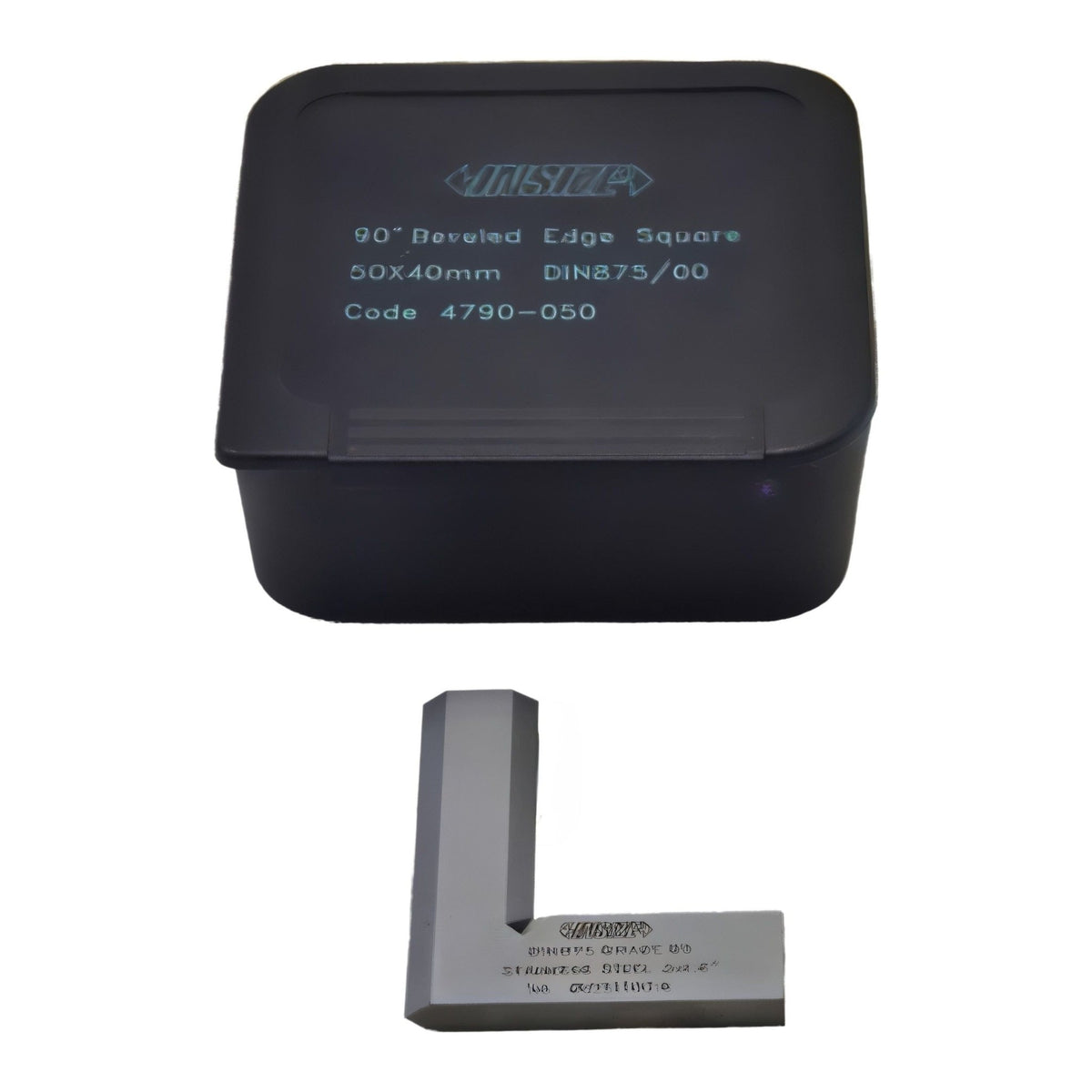 Insiz Beveled Edge Square 50×40 mm Grade 00 Series 4790-050 - Twin Eagle Imports