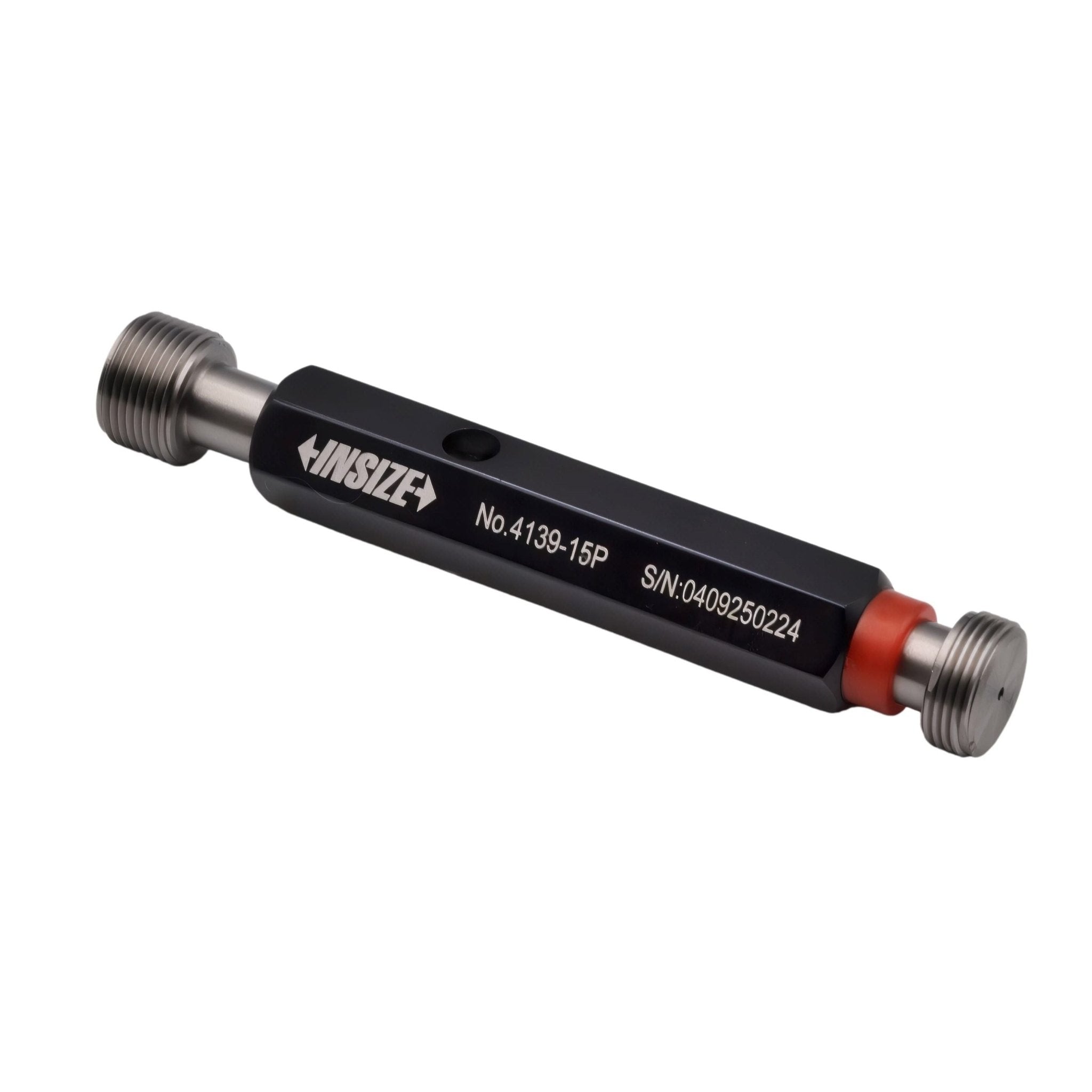Insize 4139-15P Fine Thread Plug Gage – M15 × 1 (Go / No-Go, Class 6H) - Twin Eagle Imports