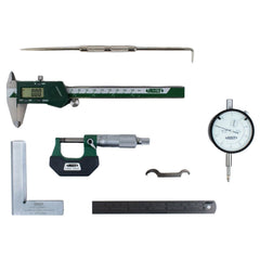 Insize 6pc Measuring Tool Set 0-150mm/0-6" Range Series 5061 - Twin Eagle Imports