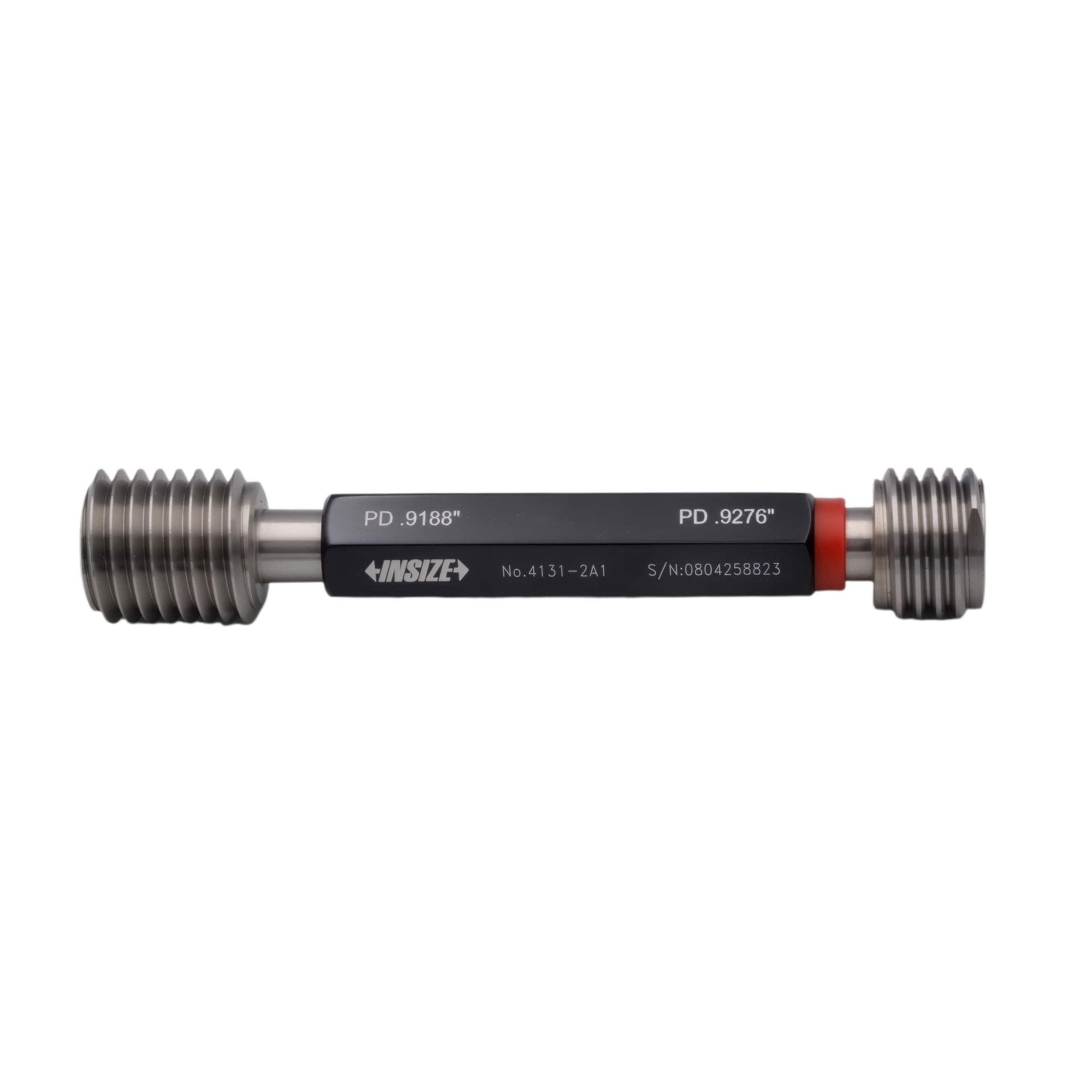 Insize American Standard Thread Plug Gauge 1-8 UNC Class 2B Series 4131-2A1 - Twin Eagle Imports