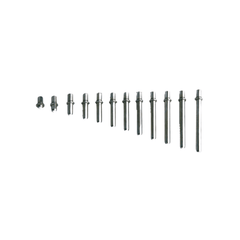 Insize Anvils for Bore Gages 50–160 mm Set 12 pcs Series 7350-160 - Twin Eagle Imports