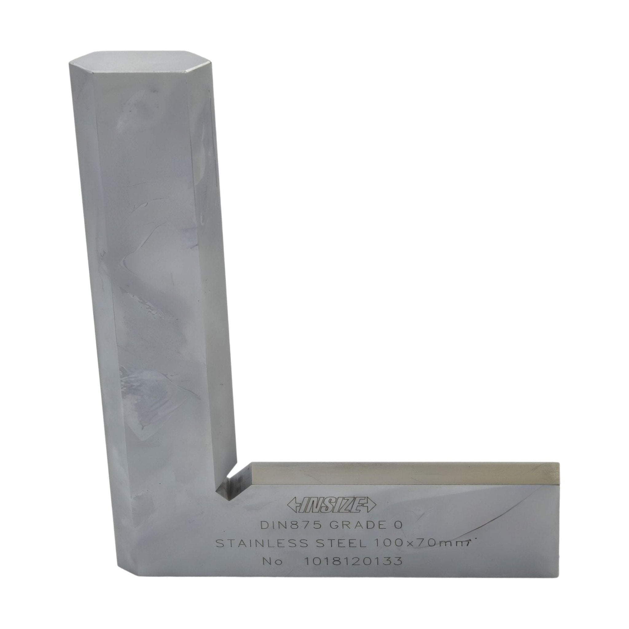 Insize Beveled Edge Square 100×70 mm Grade 0 Series 4790-1000 - Twin Eagle Imports