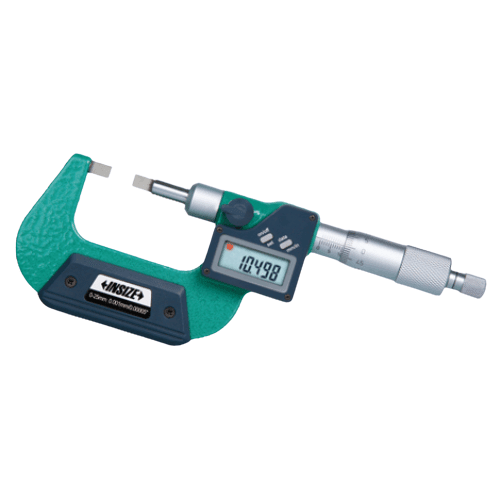 Insize Digital Blade Micrometer 100–125 mm / 4–5" Range Series 3532-125BA - Twin Eagle Imports