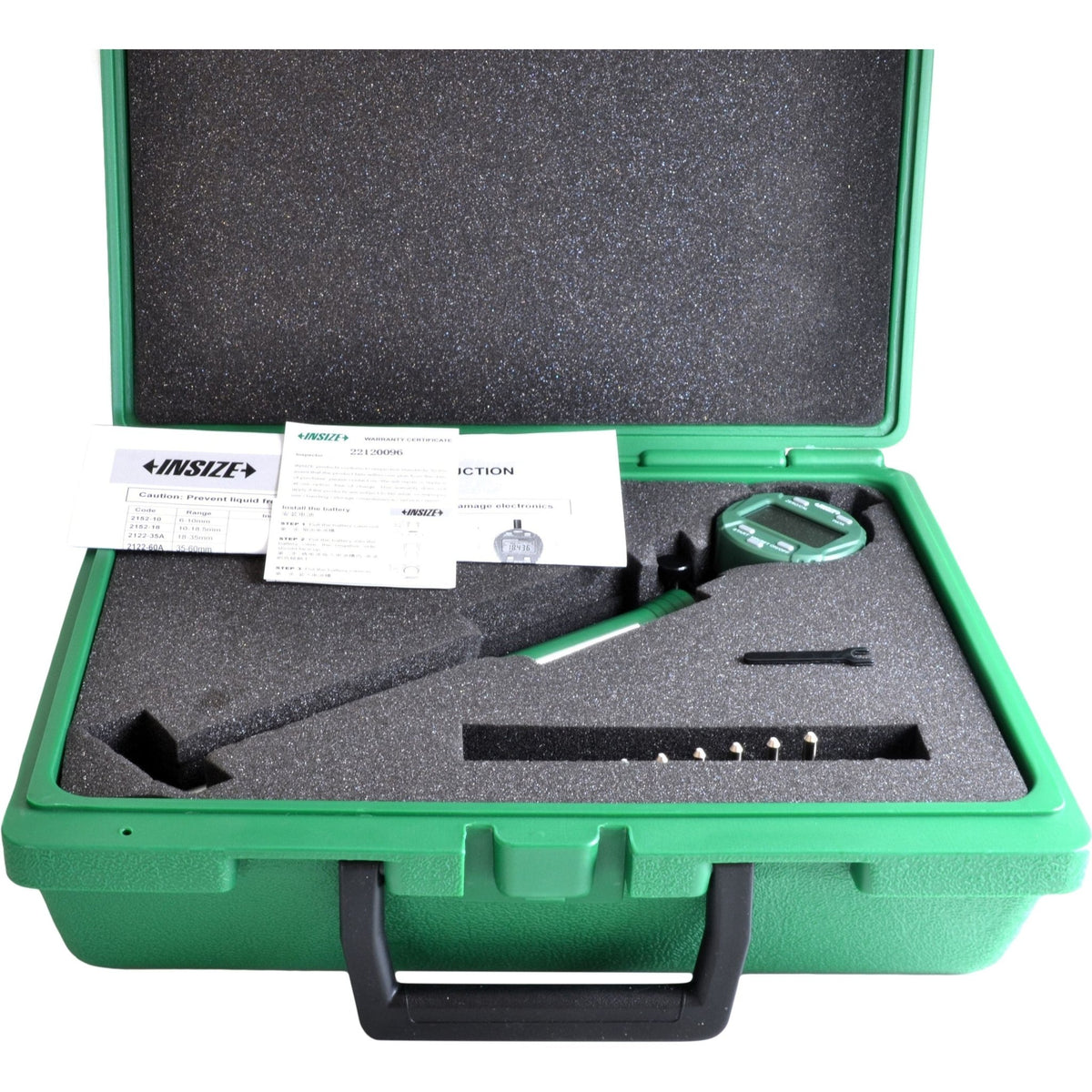 Insize Digital Bore Gauge 18-35 mm Range Series 2122-35A - Twin Eagle Imports