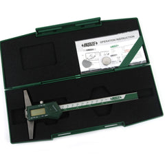 Insize Digital Double Hook Depth Gauge 0-150mm / 0-6" Range Series 1144-150A - Twin Eagle Imports