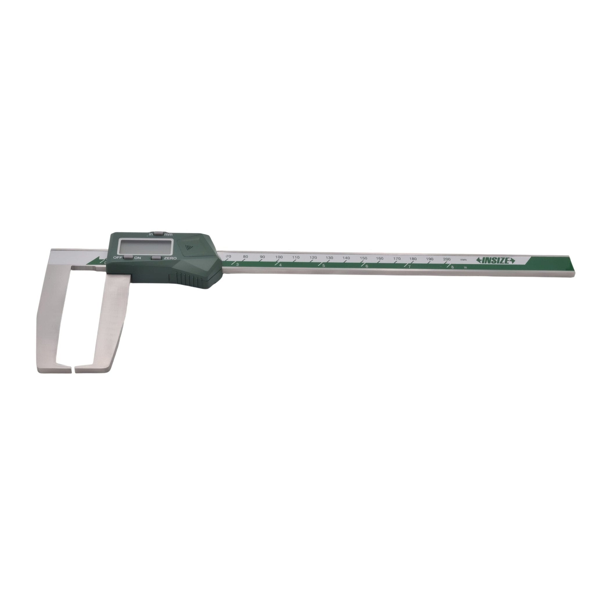 Insize Digital Outside Neck Caliper 0-200mm/0-8" Series 1187-200A - Twin Eagle Imports