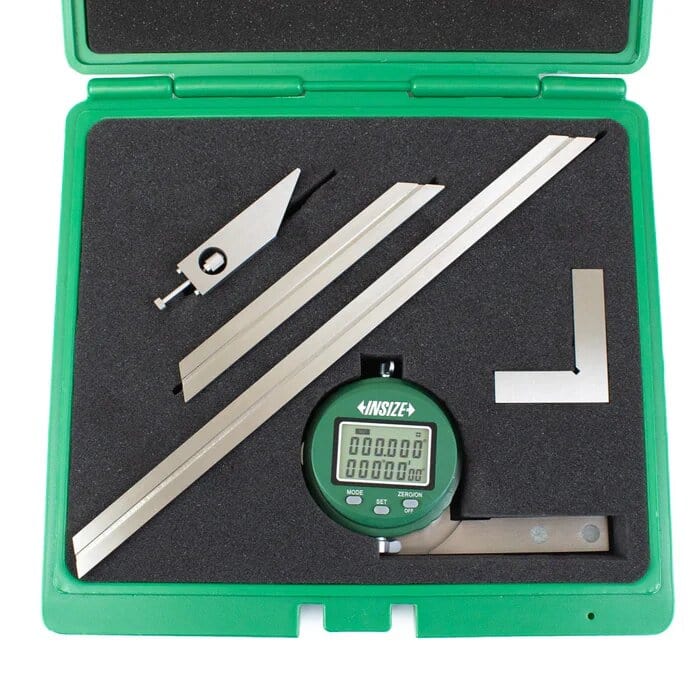 Insize Digital Protractor 0-360° Range Series 2172-360A - Twin Eagle Imports