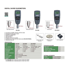 Insize Digital Shore Durometer Shore A Series ISH-DSA - Twin Eagle Imports