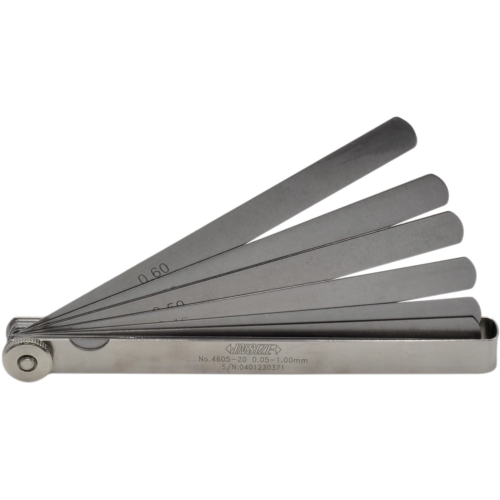 Insize Feeler Gauge Range 0.05-1mm Series 4605-20 - Twin Eagle Imports