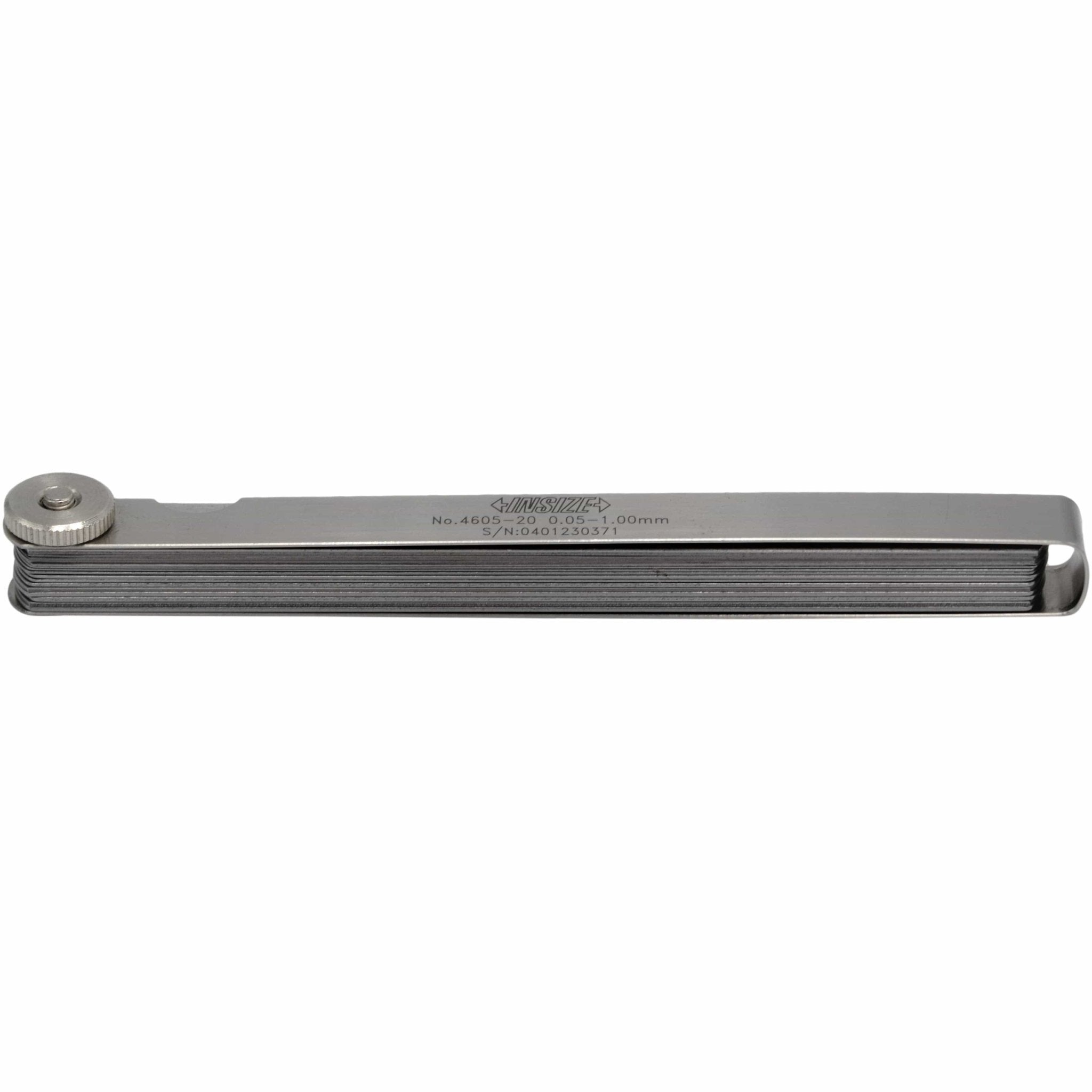 Insize Feeler Gauge Range 0.05-1mm Series 4605-20 - Twin Eagle Imports