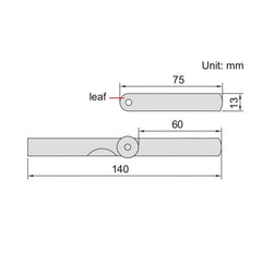 Insize Feeler Gauge Set 0.04-1mm Range Series 4601-25 - Twin Eagle Imports