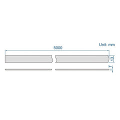 Insize Feeler Gauge Tape 0.03mm Range Series 4621-03 - Twin Eagle Imports
