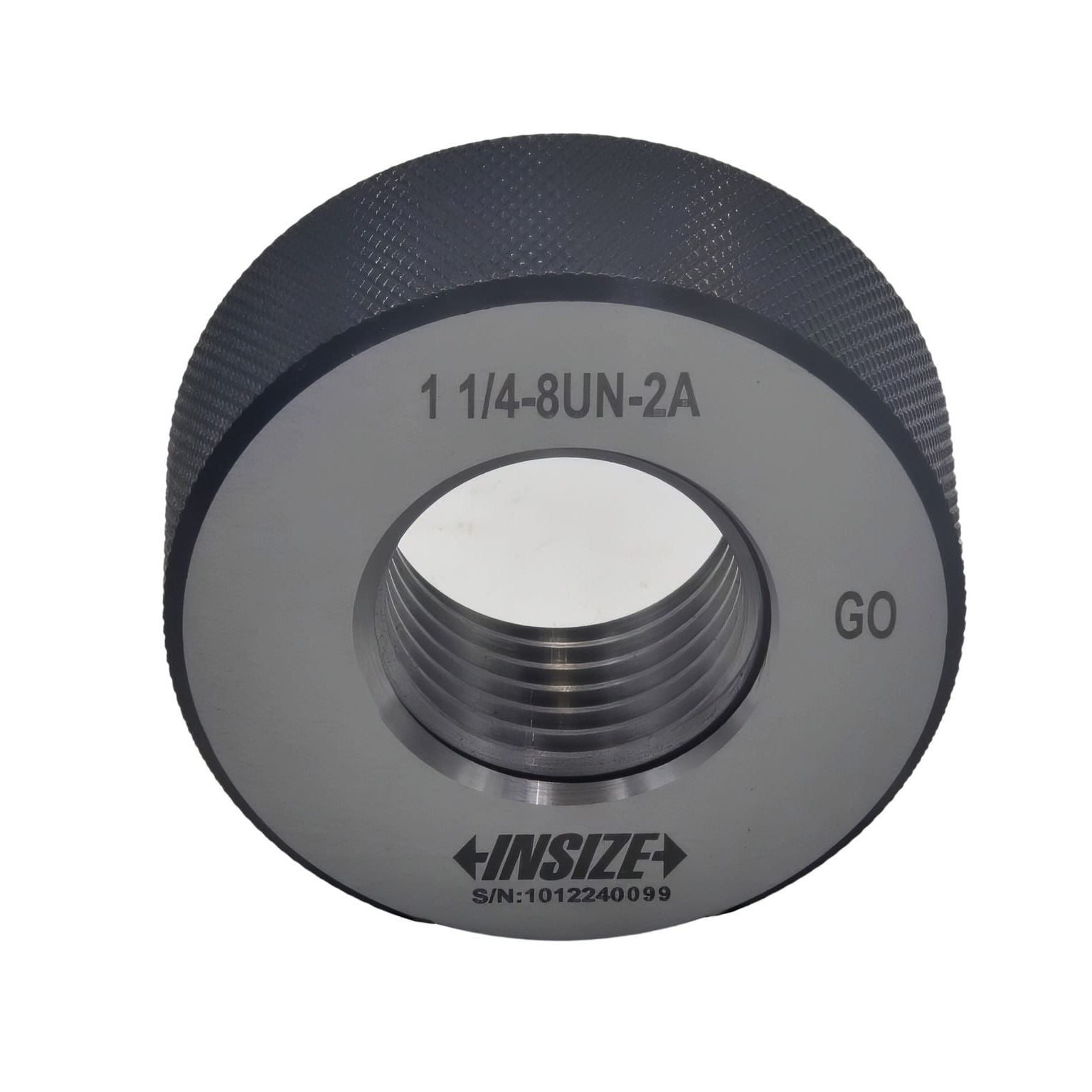 INSIZE Gauges Insize American Standard Thread Ring Gauge 1 1/4-8UN Class 2A GO Series 4121-1G58
