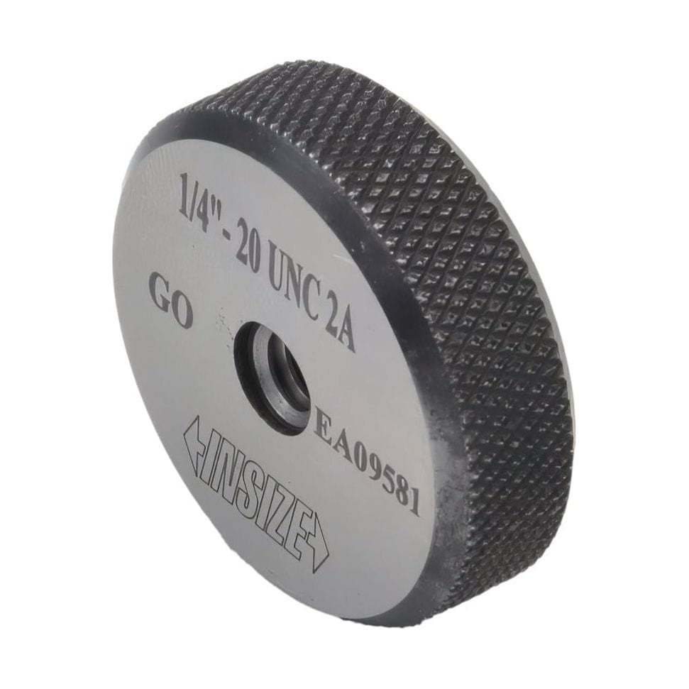 Insize GO Thread Ring Gauge 1/4"-20 UNC Series - 4633-1B1 - Twin Eagle Imports