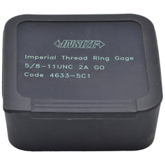 Insize GO Thread Ring Gauge 5/8"-11 UNC Series - 4633-5C1 - Twin Eagle Imports