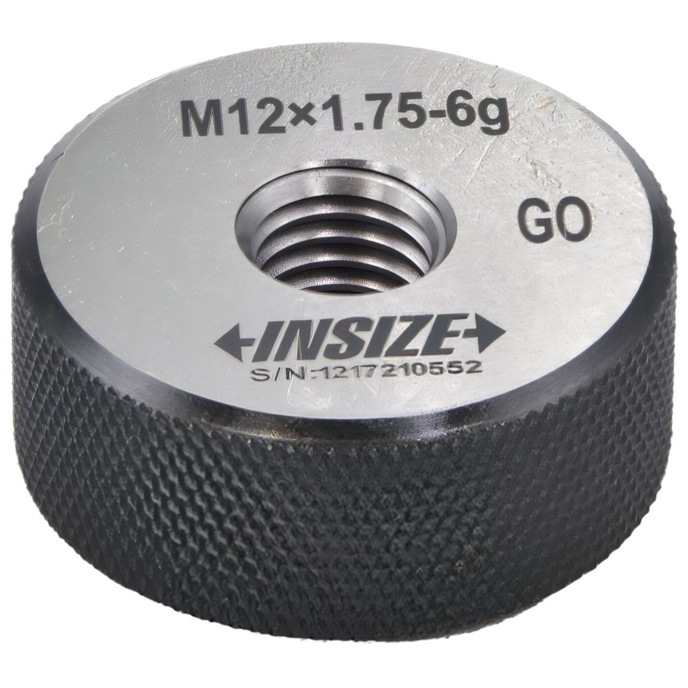 Insize GO Thread Ring Gauge M12X1.75 Series 4120-12 - Twin Eagle Imports