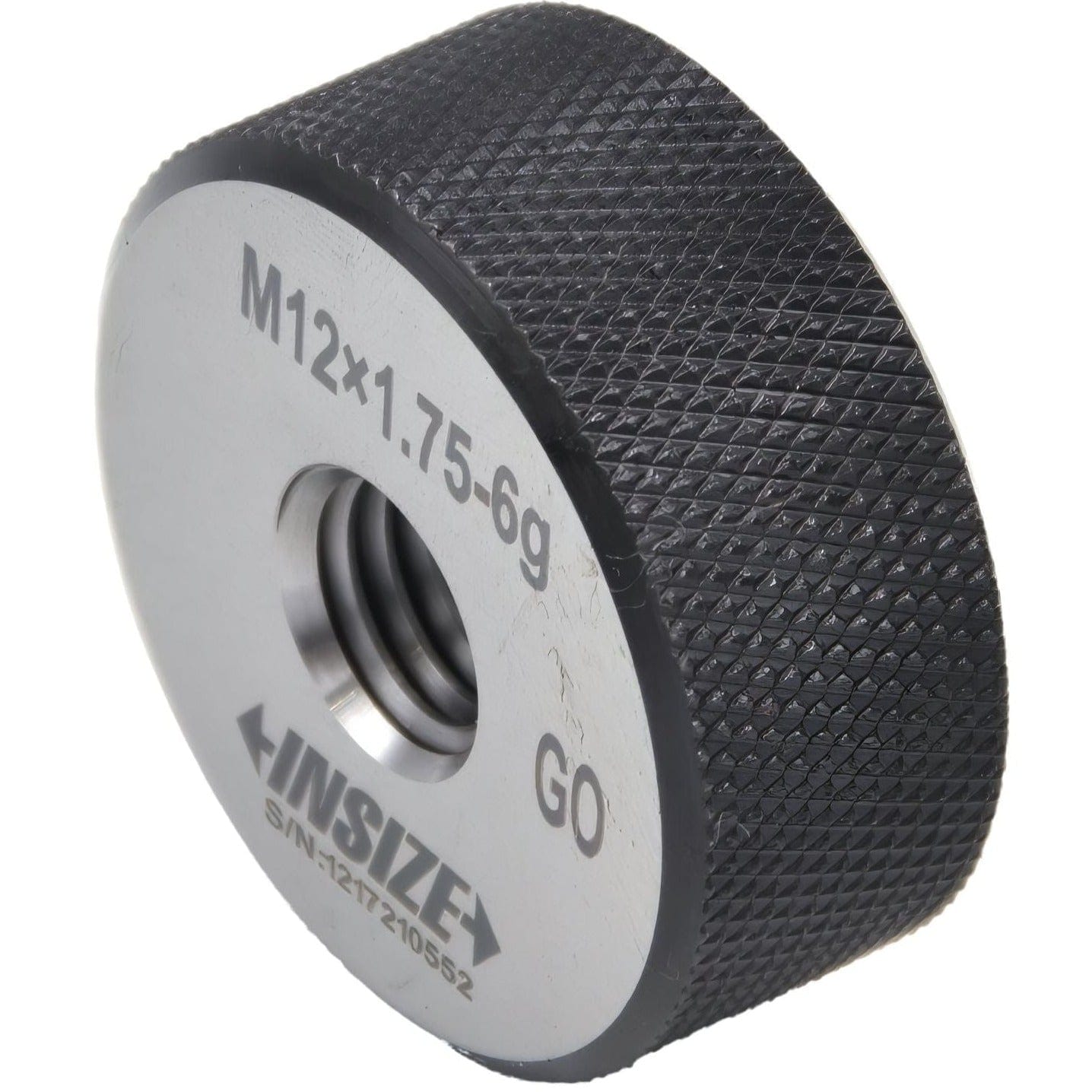 Insize GO Thread Ring Gauge M12X1.75 Series 4120-12 - Twin Eagle Imports