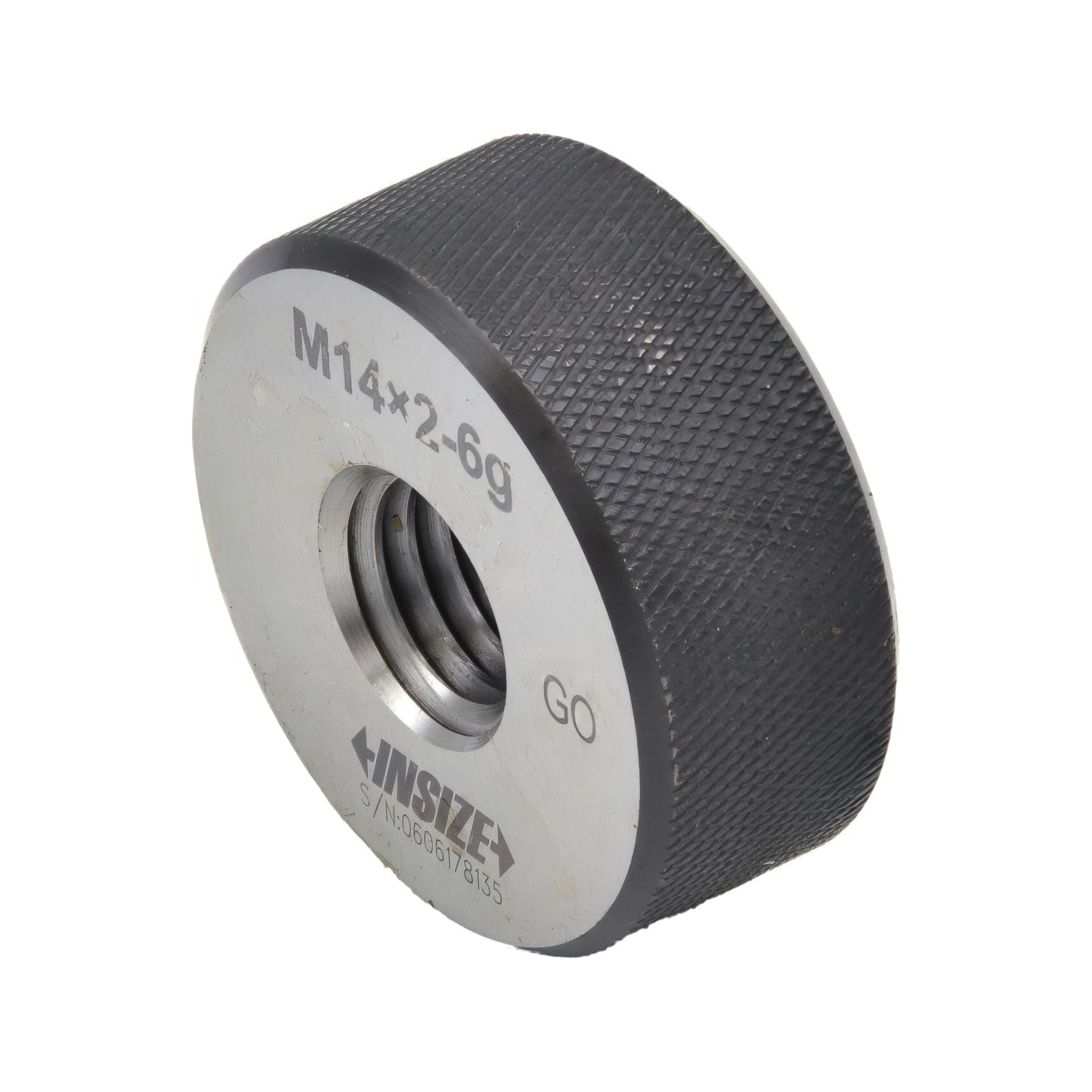 Insize GO Thread Ring Gauge M14X2 Series 4120-14 - Twin Eagle Imports