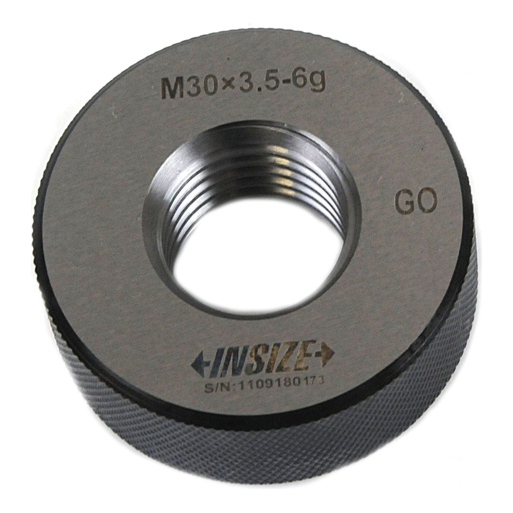 Insize GO Thread Ring Gauge M30X3.5 Series 4120-30 - Twin Eagle Imports