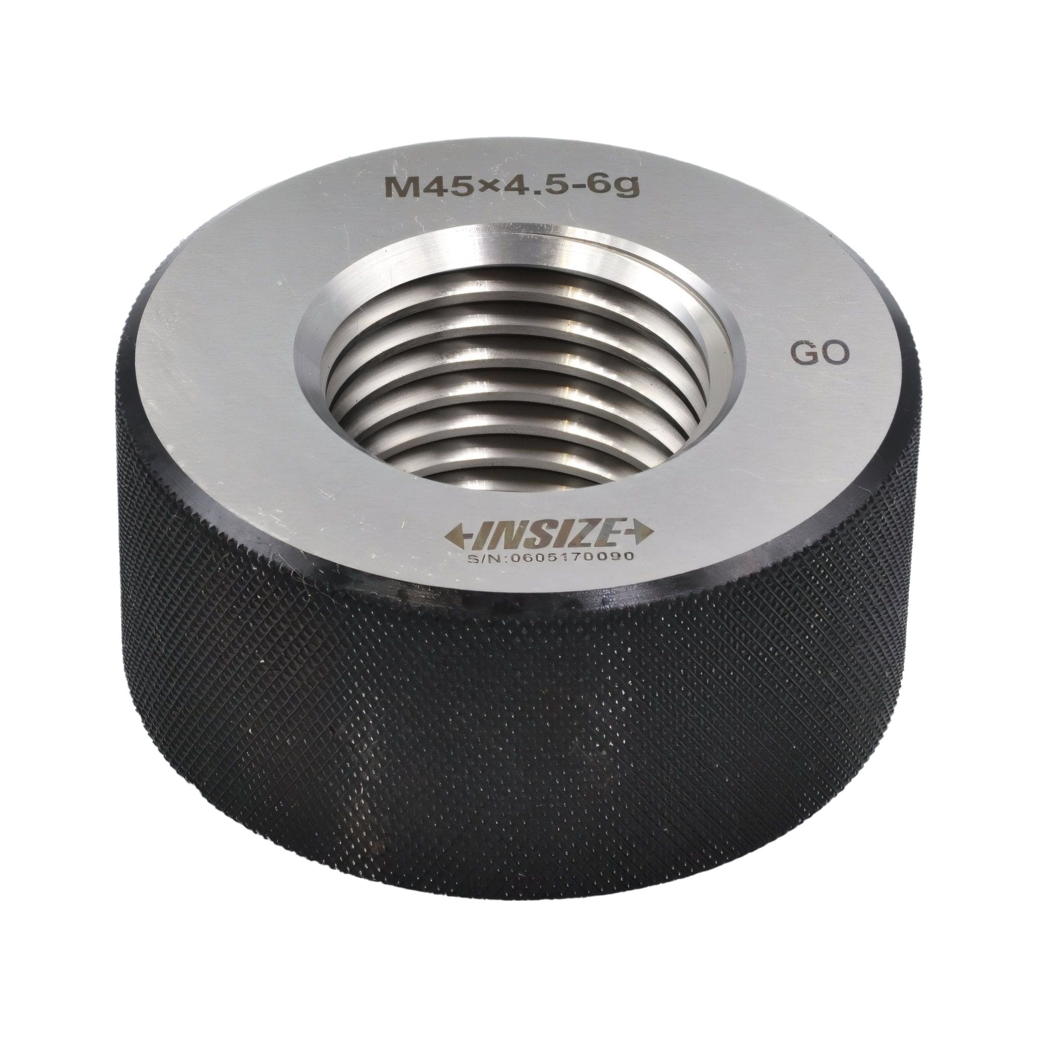 Insize GO Thread Ring Gauge M45X4.5 Series 4120-45 - Twin Eagle Imports