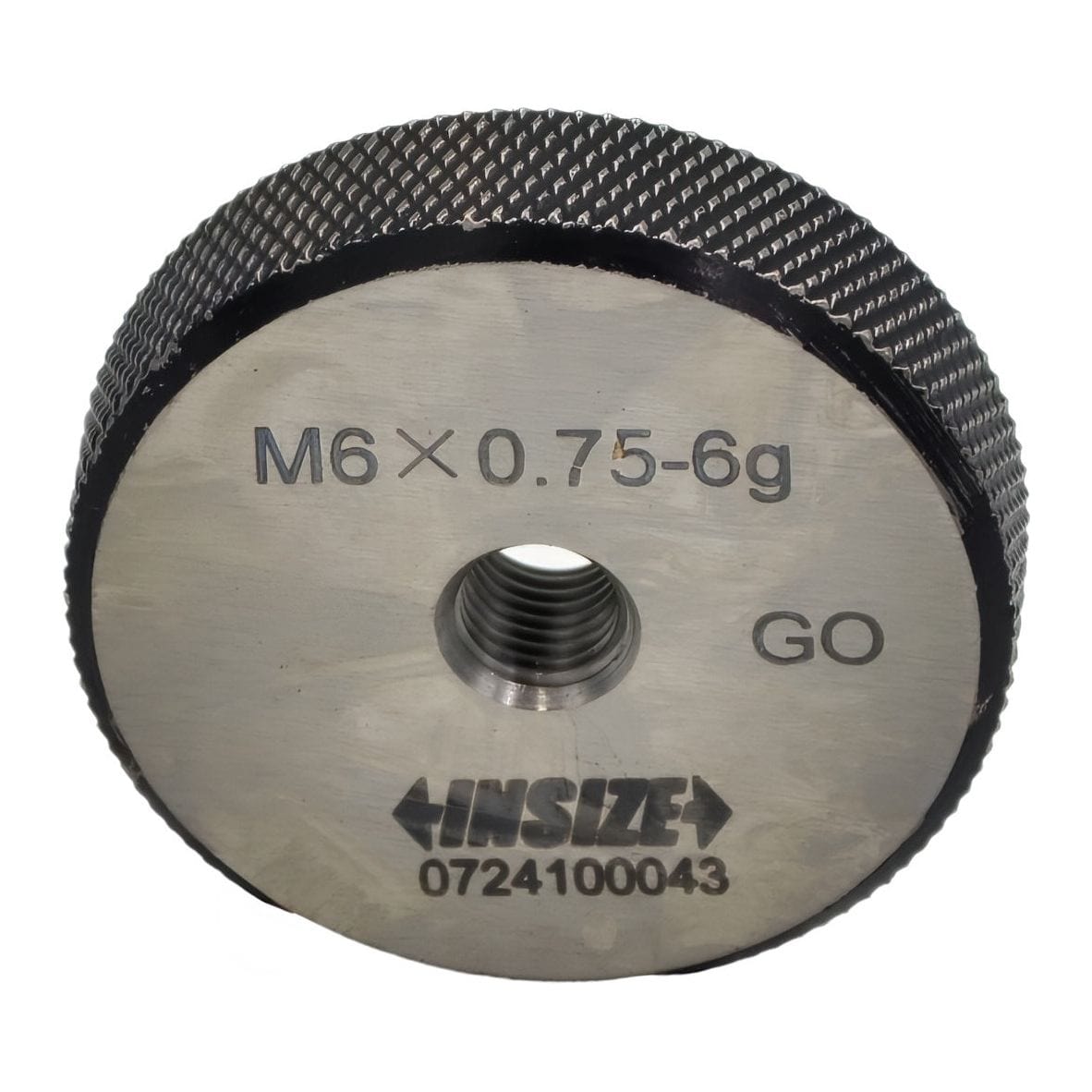 Insize GO Thread Ring Gauge M6X0.75 Series 4129-6L - Twin Eagle Imports