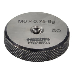 Insize GO Thread Ring Gauge M6X0.75 Series 4129-6L - Twin Eagle Imports