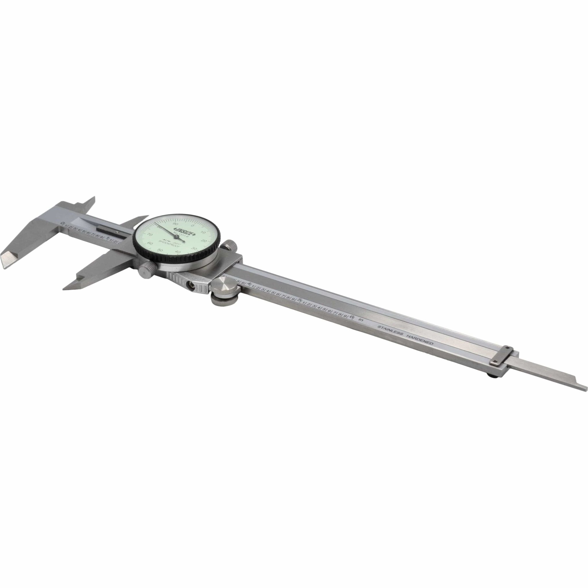INSIZE Imperial Dial Caliper 0-6" Range Series 1311-6 - Twin Eagle Imports
