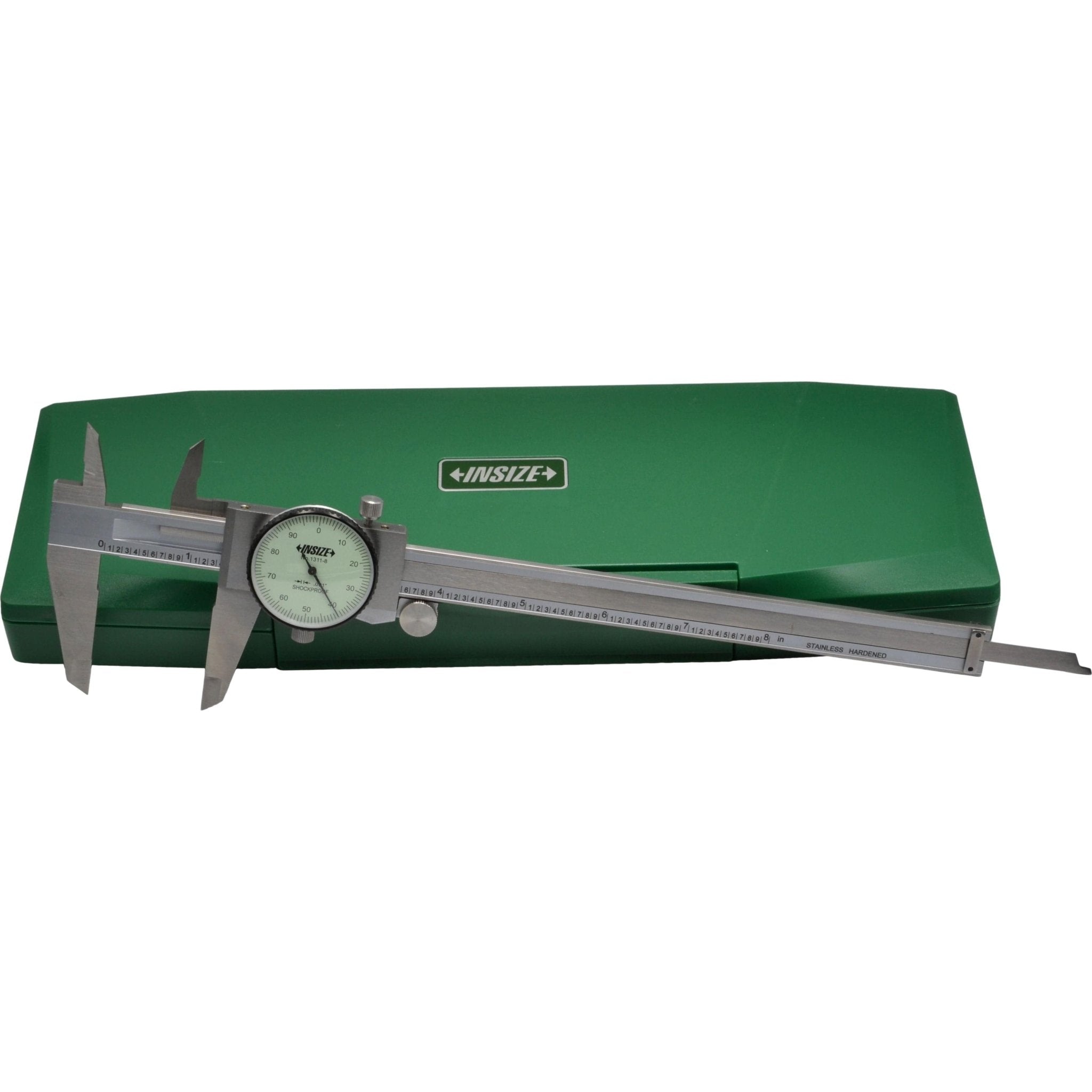 INSIZE Imperial Dial Caliper 0-8" Range Series 1311-8 - Twin Eagle Imports