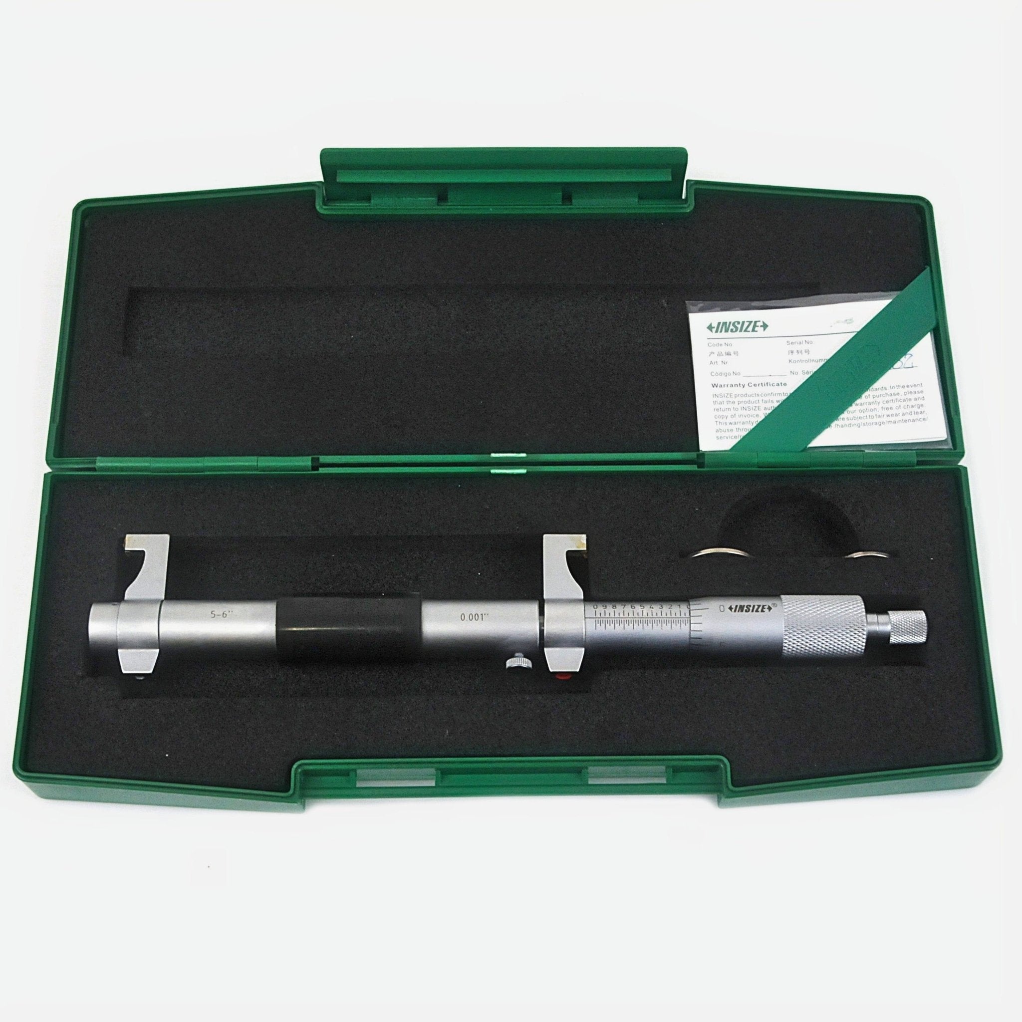 Insize Imperial Inside Micrometer 5-6" Range Series 3220-6 - Twin Eagle Imports