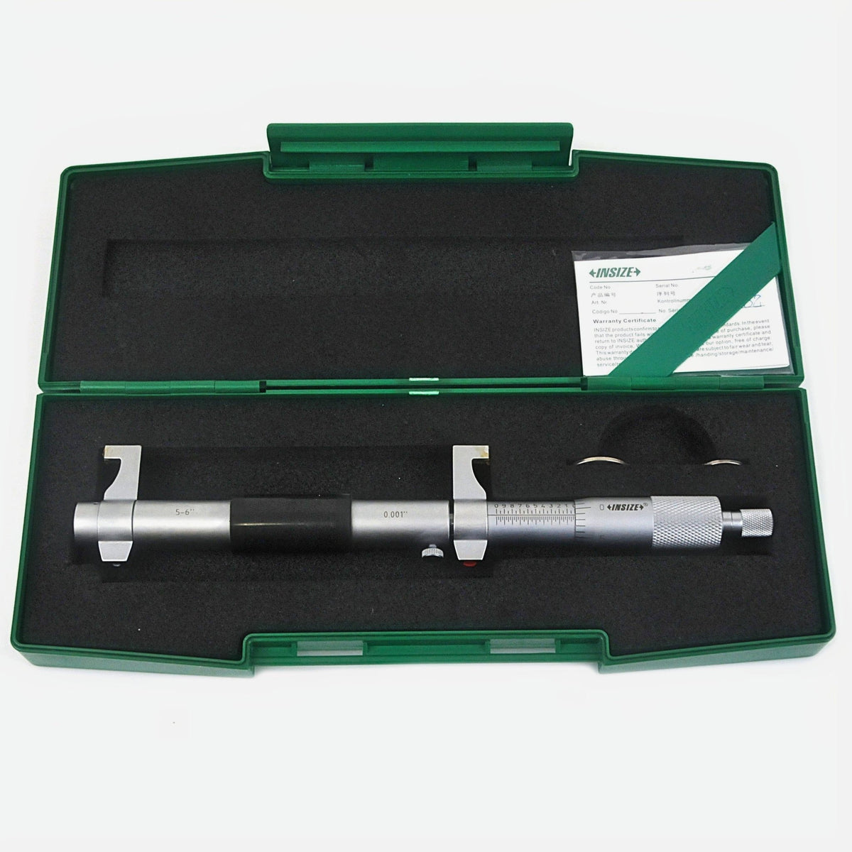 Insize Imperial Inside Micrometer 5-6" Range Series 3220-6 - Twin Eagle Imports