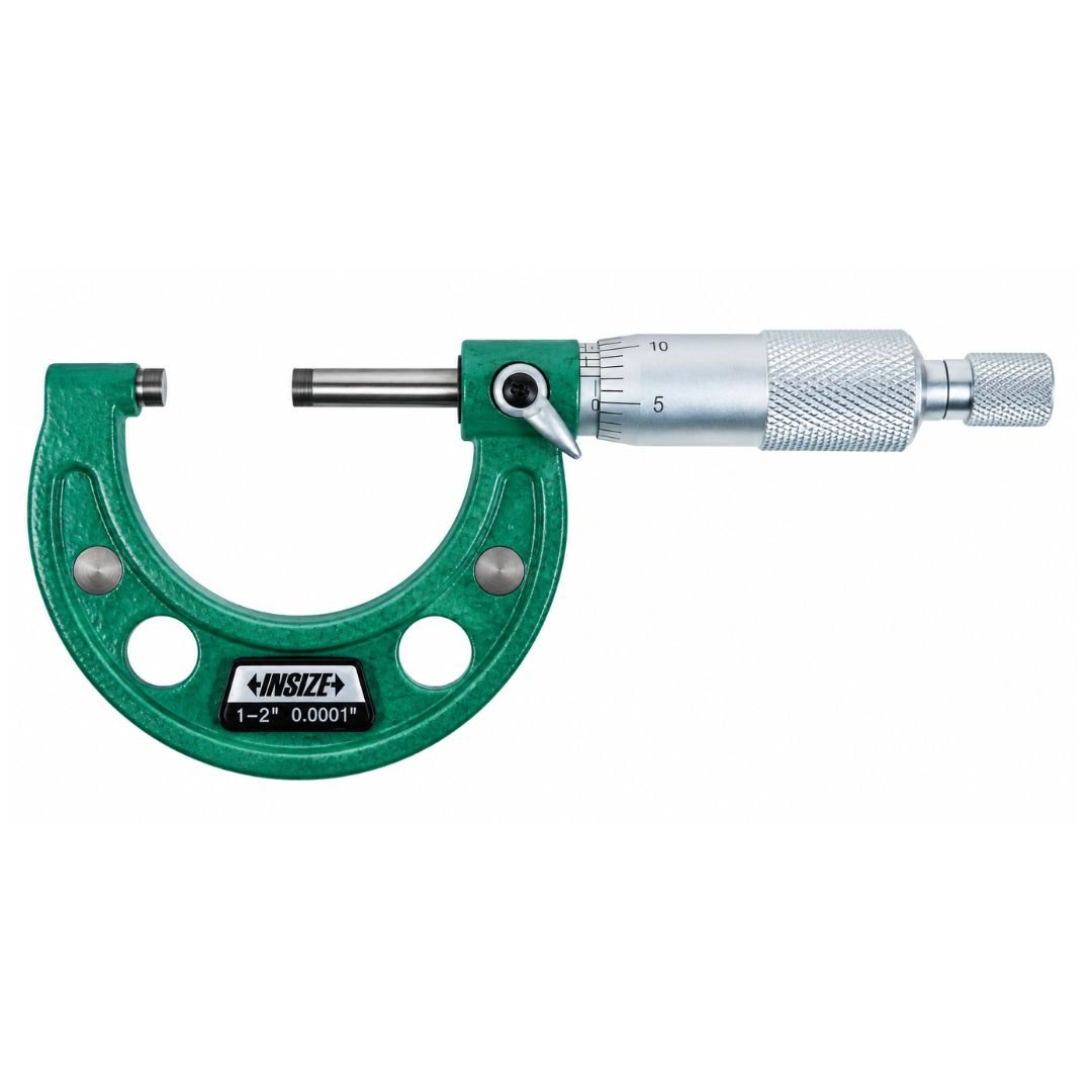 Insize Imperial Outside Micrometer Set 0-12" Range Series 3203-1212A - Twin Eagle Imports