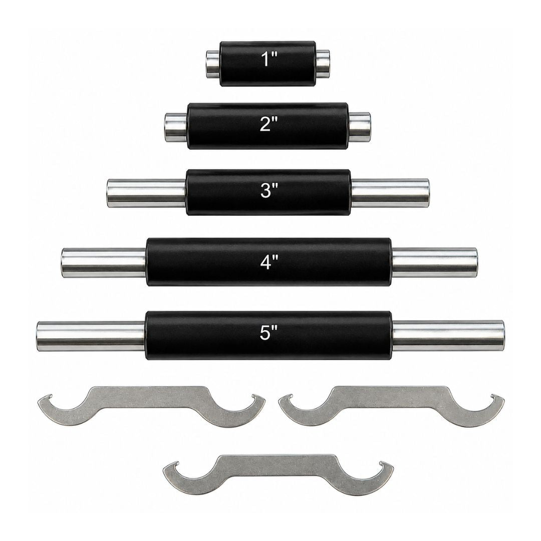 Insize Imperial Outside Micrometer Set 0-6" Range Series 3203-66A - Twin Eagle Imports