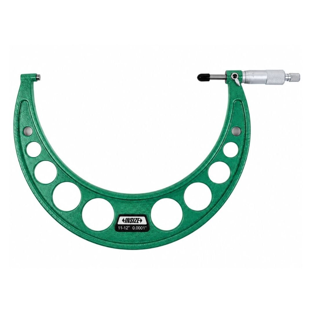 Insize Imperial Outside Micrometer Set 6-12" Range Series 3203-126A - Twin Eagle Imports